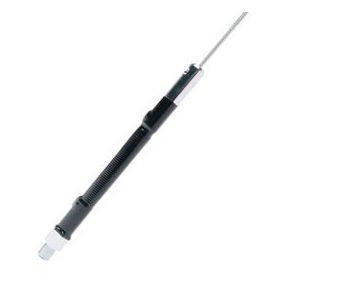Picture of Solarcon TRX-1011B 4 ft. Base-Loaded Stainless Steel .25 Wave CB Antenna-500 Watt Black 6 Extension