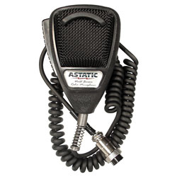 Picture of Astatic 302-636LB1 636L Noise Canceling 4-Pin CB Microphone Black Bulk