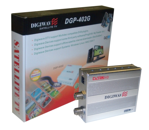 Picture of Homevision Technology DGP402G DVB-S2 Hi Defination Satellite Computer External USB Box