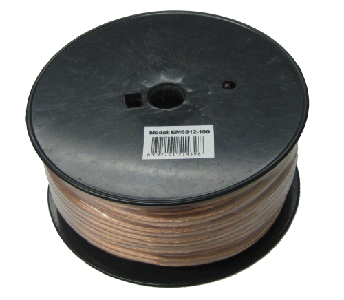 Picture of Homevision Technology EM6812100 TygerWire 100-Ft 2-Wire Speaker Cable with 12-AWG