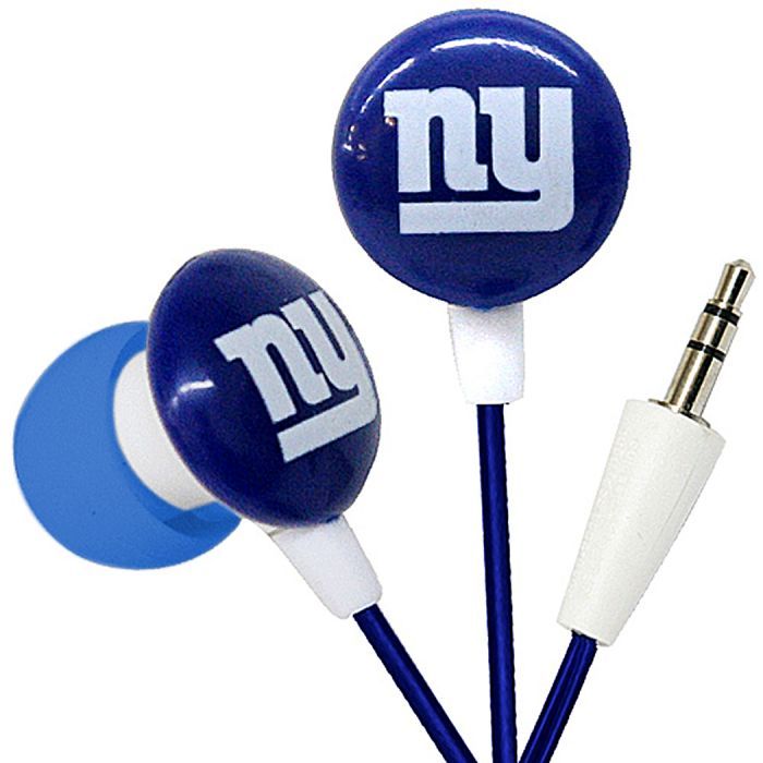Picture of Ihip New York Giants Earbuds Mini NFL Team Logo - NFF10200NYG