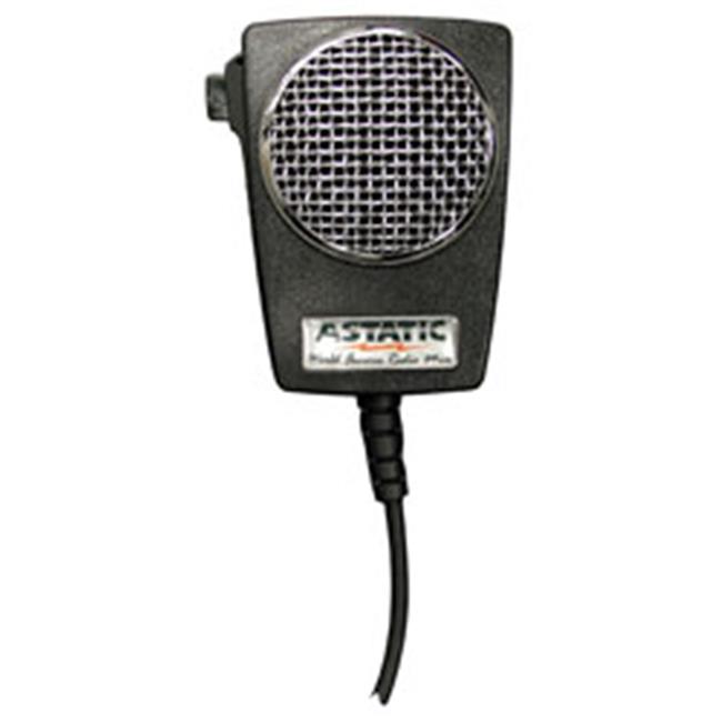 Astatic 302-10005 D104M6B Amplified Ceramic Power 4-Pin CB Microphone