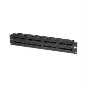 Picture of American Power Conversion Cat6Pnl-48 Apc Cat 6 Patch Panel  48 Port Rj45 To 110 568 A-B Color Coded