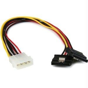 Startech Pyo2Lp4Lsata Power Two Sata Drives From A Single Lp4 Power Supply Connector - Molex To Dual S