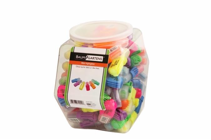 79009 Mini Highlighters - 90/Tub - Pack of 1