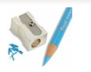 Picture of Baumgartens Pencil Sharpener Single Hole SILVER (MR-2000)