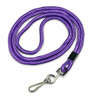 Standard Lanyard Hook Rope Style PURPLE ()