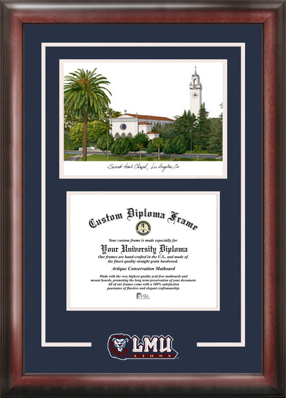 Picture of Campus Images CA927SG Loyola Marymount Spirit Graduate Frame with Campus Image