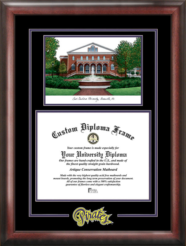 East Carolina University Spirit Graduate Frame