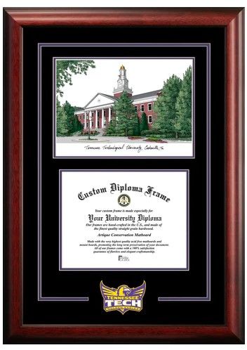 Tennessee Tech University Spirit Graduate Frame with Campus Image