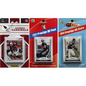 Picture of C & I Collectables 2011ARIZCARDTSC NFL Arizona Cardinals Licensed 2011 Score Team Set With Twelve Card 2011 Prestige All-Star and Quarterback Set
