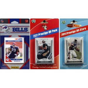 Picture of C & I Collectables 2011BILLSTSC NFL Buffalo Bills Licensed 2011 Score Team Set With Twelve Card 2011 Prestige All-Star and Quarterback Set