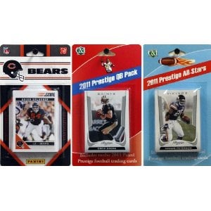 Picture of C & I Collectables 2011BEARSTSC NFL Chicago Bears Licensed 2011 Score Team Set With Twelve Card 2011 Prestige All-Star and Quarterback Set