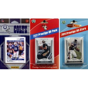 Picture of C & I Collectables 2011COLTSTSC NFL Indianapolis Colts Licensed 2011 Score Team Set With Twelve Card 2011 Prestige All-Star and Quarterback Set