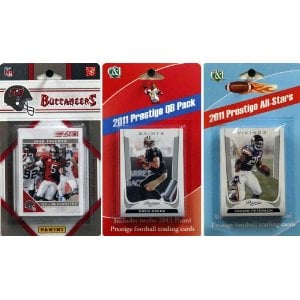 Picture of C & I Collectables 2011BUCSTSC NFL Tampa Bay Buccaneers Licensed 2011 Score Team Set With Twelve Card 2011 Prestige All-Star and Quarterback Set