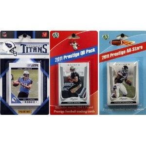 Picture of C & I Collectables 2011TITANSTSC NFL Tennessee Titans Licensed 2011 Score Team Set With Twelve Card 2011 Prestige All-Star and Quarterback Set