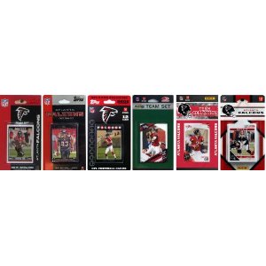 Picture of C & I Collectables FALCONS611TS NFL Atlanta Falcons 6 Different Licensed Trading Card Team Sets