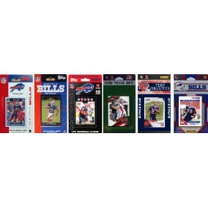 Picture of C & I Collectables BILLS611TS NFL Buffalo Bills 6 Different Licensed Trading Card Team Sets
