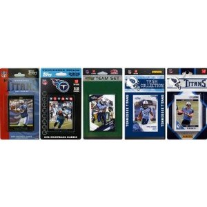Picture of C & I Collectables TITANS511TS NFL Tennessee Titans 5 Different Licensed Trading Card Team Sets