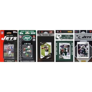 Picture of C & I Collectables JETS511TS NFL New York Jets 5 Different Licensed Trading Card Team Sets