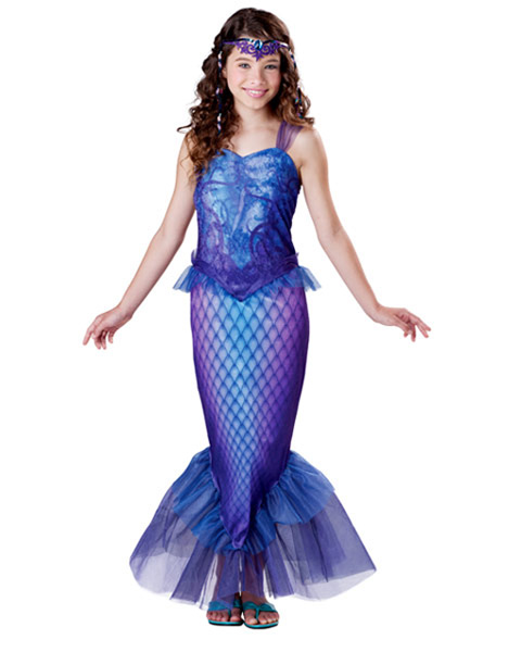Picture of Incharacter Costumes IC18036-S Girls Mysterious Mermaid Costume SMALL