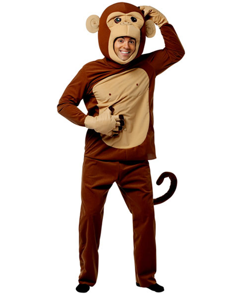 Picture of Rasta Imposta RI6500-STD Mens Monkey Adult Costume STANDARD