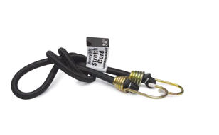 RPTS24 24 Heavy Duty Stretch Cord with Plastic Coated Tip Hooks