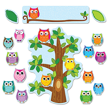 Picture of Carson Dellosa Cd-110226 Colorful Owls Behavior Bb Set