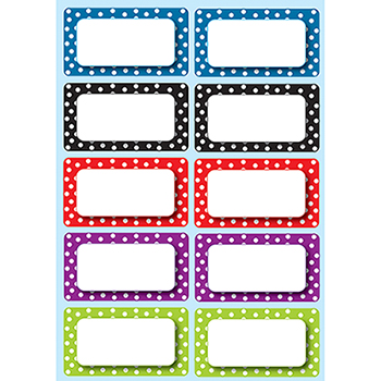 Picture of Ashley Productions Ash10118 Die Cut Magnets Polka Dot