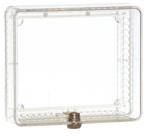 Thermostat Guard - Clear - Medium - Pack of 1 - Secure Key Lock