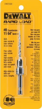 Picture of Dewalt Accessories DW2568 No. 8 Countersink With 11-64 in. Drill Bit