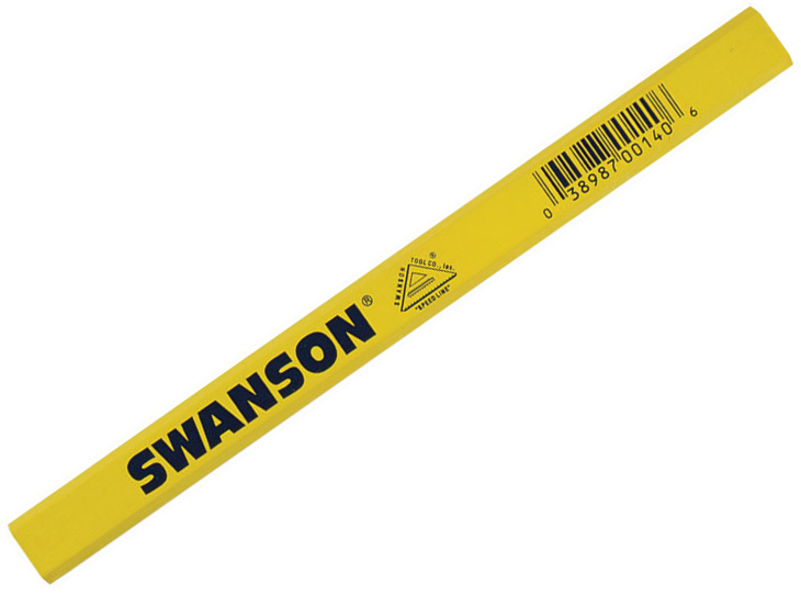 Swanson Tool 5 Count Yellow Carpenter Pencils