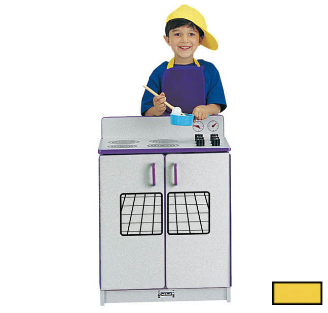 Rainbow Accents 0209Jcww007 Kitchen Stove - Yellow