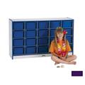 RAINBOW ACCENTS 0420JCWW004 20 TRAY MOBILE CUBBIE Without trays - PURPLE RAINBOW ACCENTS 0420JCWW004 20 TRAY MOBILE CUBBIE Without trays - PURPLE