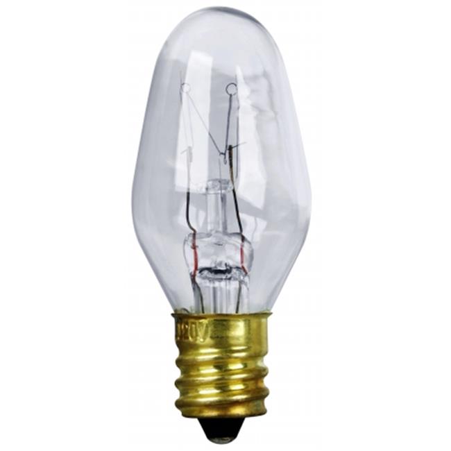 Feit BP4C7-4 4 Count 4 Watt Clear Night Light Bulbs