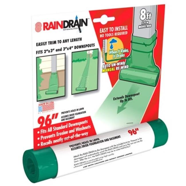 Frost King DE46 46 in. Green Drain Away