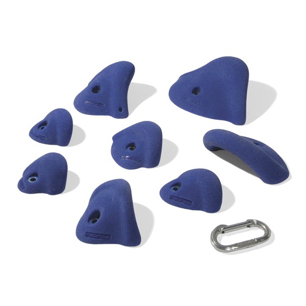 Picture of Nicros UNHJJ Large Urethane Simple Jugs Handholds - Set of 8