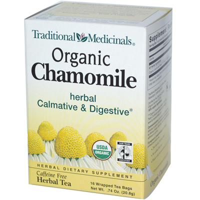 Picture of Traditional Medicinals 0670133 Organic Chamomile Herbal Tea - 16 Tea Bags