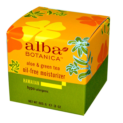 Picture of Alba Botanica 0390138 Hawaiian Aloe and Green Tea Moisturizer Oil-Free - 3 oz