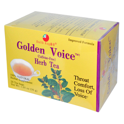 Picture of Health King Medicinal Teas 0281840 Golden Voice Herb Tea - 20 Tea Bags