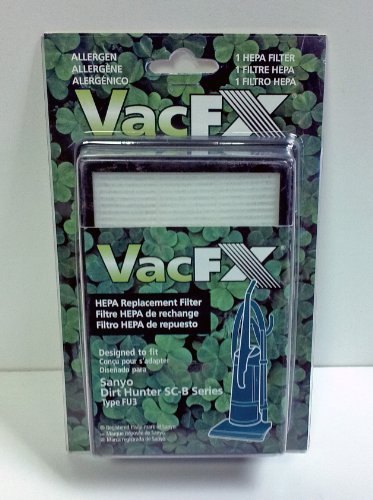 Hepa Filter Fits Upright Dirt Hunter Vacuum -