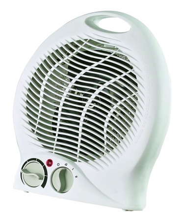 Picture of Optimus Heater Fan Portable with Thermostat - White - H1322