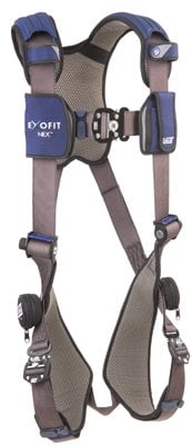 ExoFit(TM) X300 Fall Protection Harness, XL, 420 lb, Quick-Connect Chest/ Quick-Connect Leg Straps