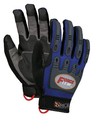 MCR 127-B100L Forceflex Dry Grip Tpr Protection- Hook- Loop L