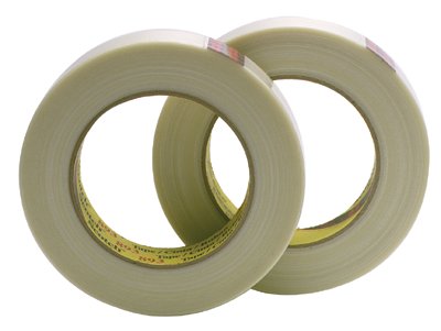 Strapping Tape, 6 mil Thick, 0.25 in W x 180 ft L, 3 in Core Dia., Clear, 72 PK