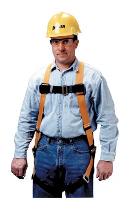 493-T4500- UAK Full Body Harness with Sliding Back D Ring