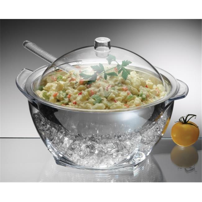 Prodyne Iced Salad with Acrylic Dome Lid Salad Servers - IC30