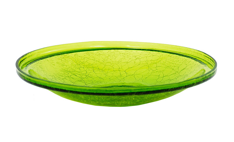 Picture of Achla CGB-14FG 14 in. Fern Green Crackle Glass Bowl