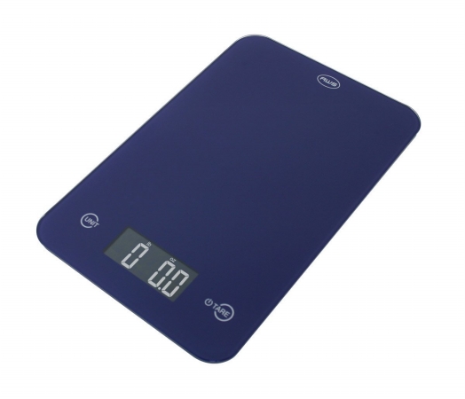 Picture of AWS ONYX-5K-BL 5Kg X 1G Amw Glass Kitchen Scale - Blue