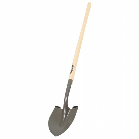 Tru Built Long Handle Round Point Shovel